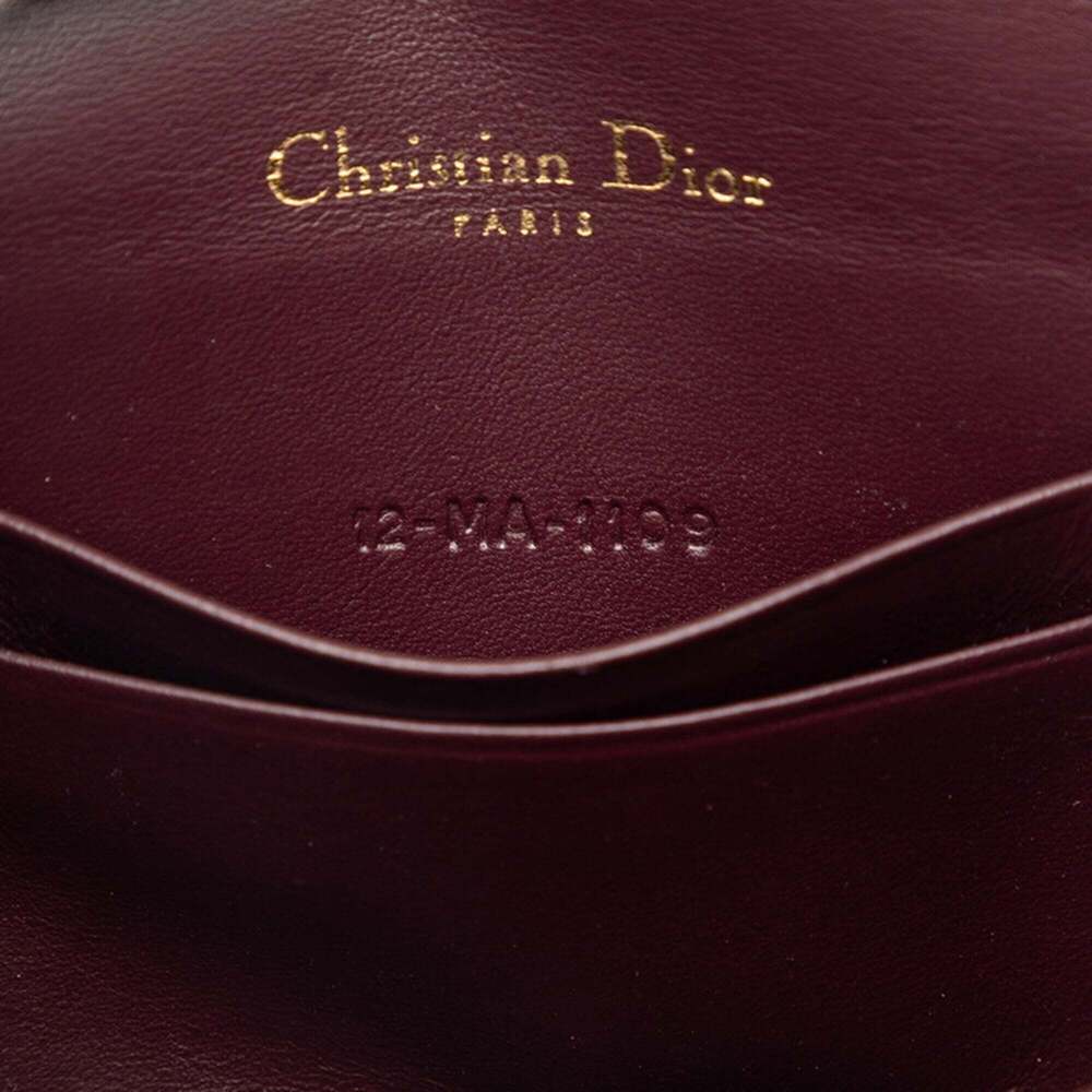 CHRISTIAN DIOR Cream Leather Shoulder Bag - Picture 6 of 6